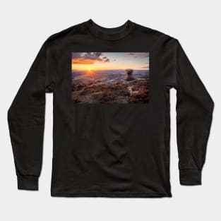 Salt Cellar Rock Formation at Sunset Long Sleeve T-Shirt